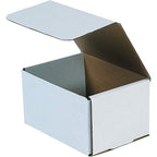 Box USA BMLR4 6 1/2"L x 4 7/8"W x 3 3/4"H, White (Pack of 50)