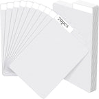 70 Pieces Comic Book Dividers with Tabs,Patient Divider Cards,Card Dividers Comic Book Boards for Storage Boxes 11.22 X 7.24 Inche