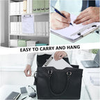 Epakh 24 Pieces Clipboard Bulks Metal Clipboard Aluminum Office Low Profile Clip Standard A4 Letter Size Metal Clip Board, Size 12.5 x 9 Inch