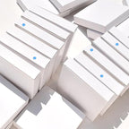 PARLAIM 1000PCS 1/4 Inch Round Color-Code Dot Stickers,Circle Coding Label Sticker for Office Classroom(Light Blue)