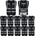 BeautyWill Custom Logo Safety Vest S,M,L,XL,2XL,3XL,4XL Personalized Safety Vest High Visibility Apparel