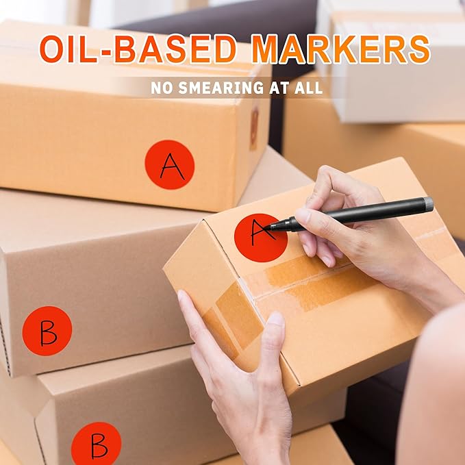Easy to Use 2 Inch Round Red Color - Coding Stickers, 4 Rolls 2000 PCS Multipurpose Strong Adhesive Labels for Office,Inventory, Organizing