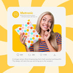Metronic Poly Mailers 14.5x19 Inch 500pc Shipping Bags for Clothes,Self Adhesive Shipping Envelopes for Small Business,Waterproof Mailers Poly Bags for Shipping,Packaging Mailing Bags Color Polka Dots