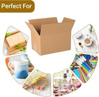 40 pack 7x5x4 inch Cardboard Box Mailers, Kraft Corrugated mailer Small Shipping Boxes For Small Business, Mailing Packing and Storage