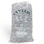 Pinnacle Mercantile 8 lb. Drawstring Ice Bags (500-Count) Heavy-Duty, Puncture-Resistant EVA | Cotton Pull Closure | Disposable, Recyclable | Portable Storage and Freezer Keeper