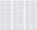 36 Pairs Picture Hanging Strips Heavy Duty, Hanging Pictures Without Nails, Picture Hanger Damage Free No Nails Refill Adhesive Poster Strips