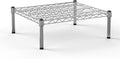 21''W x 24''L x 8''H Chrome Plated Wire Dunnage Rack | Off The Floor Storage