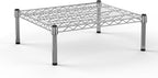 21''W x 24''L x 8''H Chrome Plated Wire Dunnage Rack | Off The Floor Storage