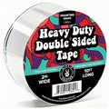 HIPPIE CRAFTER Strong Double Sided Tape Heavy Duty Wall Tape or Mounting Transparent Clear Nano Reusable and Removable Roll 2" x 10FT