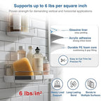Double-Sided Removable Tape – 1" x 16.5 FT Heavy Duty PE Foam Mounting Tape with Adhesion Promoters – Wall-Safe Waterproof Damage-Free for Posters, Picture Hanging & Painted Walls