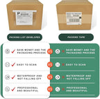Packing List Pouches 4.5'' X 5.5'', Shipping Label Sleeves, Packing Slip Envelopes, Clear Adhesive Top Loading Packing List (6"" X 9"")