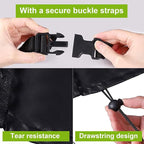Pallet Cover Tarp Waterproof, Pallets Covers Heavy Duty Waterproof bulk Pallet Covers 48 x 42 x 48'' Outdoor Tarps Bulk Box Cover 48 x 42 x 48'' Custom Black Fits Wood Patio Furniture