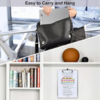 ZCZN Metal Clipboards, 6 Pack Heavy Duty Aluminum Clipboards 12 x 9 Inches, A4 Letter Sizer Document Holder with Low Profile Clip, Suitable for School, Office, Jobsite or Medical Staff, Silver
