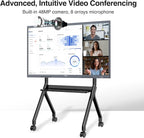 JAV Smart Board 4K UHD Interactive Whiteboard with EDLA Certification Built-in Android OS for Classroom Office Home Digital Display 8+128 GB for Hybrid Work (75 Inch)