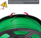 iSANMATE ASA Filament 1.75mm Green 1KG, UV & Weather Resistant 3D Printer Filament Perfect for Outdoor Functional Parts, Dimensional Accuracy +/- 0.02mm, 1kg Spool (2.2lbs)