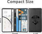 CoBak Car Registration and Insurance Holder - Vehicle Glove Box Car Organizer, Auto Truck Comparment Accessories Case for Essential Document, Driver License, Cards