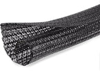 10ft - 1/2 inch Cord Protector Cable Sleeve Split Wire Loom Tubing for Power Cord Audio USB Cable, Cord Sleeve Cable Management for TV Computer, Cord Protectors from Pets Chewing, Black