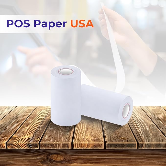 4" x 80' Premium Heavy Thermal Paper (36 Rolls/Case) - BPA Free