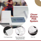 Thermal Receipt Paper Rolls 3 1/8" x 230' for Clover Station thermal Printer | Credit Card Receipt Paper Rolls for Clover C500 C501 C503 C100 P100 | 50 Rolls