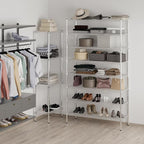 18" Deep x 48" Wide x 86" Height Wire Shelving Kit | 8-Tier | NSF Commercial Storage Rack Unit