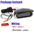 2-in-1 Water Temperature & Voltage Gauge Kit for Car, Boat, Truck, Motorcycle
