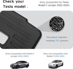 for Tesla Model Y Juniper Rear Seat Back Cover All Weather TPE SeatBack Liner Pad Back Protector Interior Accessories 2025 2026 (5 Seats)