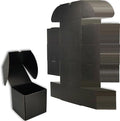 6x6x6 inches Small Shipping Boxes Set of 20 - Black Mailer Corrugated Cardboard Boxes for Shipping Packaging Mailing Products
