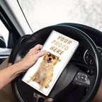Customized Registration & Insurance Holder, Leather Car Glove Box Organizer, Cool Accessories for ID, Driver's License & Essential Documents, Business Cards - Men & Women