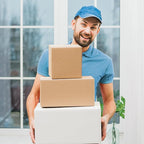 Famagic Small Shipping Boxes 11x6x6 Inch 10 Pack White Box Corrugated Cardboard Boxes for Packaging Small Business, Mailing Boxes for Shipping