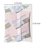 [30 Packs] 50g Desiccant Packs, Indicating Silica Gel Packets, Rechargeable Desiccant Packs, Desiccant Moisture Absorber for Storage