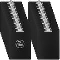 ZCZN Metal Clipboard, 24 Pack Heavy Duty Aluminum Clipboards 12 x 9 Inches, A4 Letter Sizer Document Holder with High Capacity Clip, Suitable for School, Office, Jobsite or Medical Staff, Black