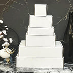 12x9x3 inch Shipping Boxes, White Corrugated Cardboard Box Literature Mailing Shipping Packaging Recyclable Storage Boxes and Craft Gifts Giving Products Business White Box Set of 20 (12''x9''x3'')
