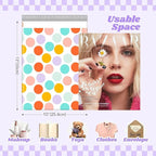 Metronic Cute Poly Mailers 10x13" 1200Pcs, Colorful Polka Dots Shipping Bags for Clothes, Self Adhesive Shipping Envelopes Waterproof Mailers Poly Bags Packaging Mailing Bags for Small Business