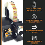 Start International LD3000 Electric Label Dispenser – High-Speed Sticker Dispenser with Automatic Peeling for Small Labels – Compact Design, Adjustable Photosensor, 7.5" Roll Capacity