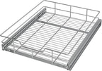 Pull Out Cabinet Organizer 20" W X 22" D, Slide Out Drawers For Kitchen Organizers and Storage, Pull Out Drawers For Cabinets Capacity Heavy Duty Caddy, Cabinet Shelves Chrome-Plated, Bathroom Pantry