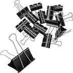 15pcs Extra Large Binder Clips 5.7 × 3 Inch Binder Clips Big Paper Clip Clamps Heavy Duty Paper Clamps Large Binding Clip Paperclips Bulk for Office School Teachers Kitchen Home Supplies