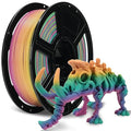 FLASHFORGE Rapid PLA 1.75mm Rainbow Candy, 500mm/s High Speed Printing, 3D Printer Filament 1kg Spool, Dimensional Accuracy +/- 0.02mm, Enjoy Exceptional Print Quality