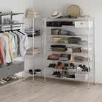 21" Deep x 54" Wide x 74" Height Wire Shelving Kit | 8-Tier | NSF Commercial Storage Rack Unit