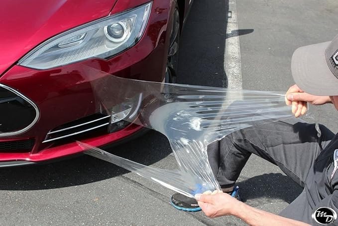 VViViD Clear Gloss Paint Protection Anti-Scratch Film Vinyl Sheet (4" x 54")