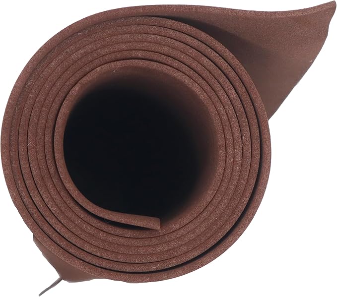 OISAKLD Brown EVA Foam 2mm-10mm 13.7"×39" Craft Foam Sheet 74 kg/m³ EVA Foam Cosplay for Craft Model Cosplay 2mm