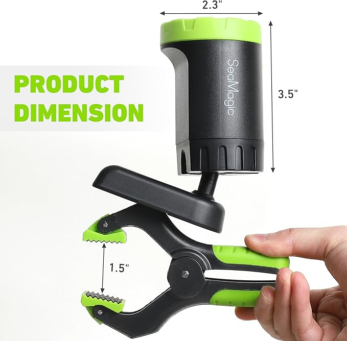 4-Pack Rechargeable LED Work Lights, 360-Degree Adjustable Spotlights with Magnetic Base, Clamp Lights for Barbecue, Workshop, Construction Site, Car Repairing and Home Using