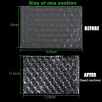 RHBLME 15.8 Inch Wide x 984 Feet Length Moving Bubble Shipping Wrap Roll, 300M Long Air Cushion Packing Inflatable Large Bubble Shipping Wrap for Moving Packing Mailing (Need Machine Inflate)