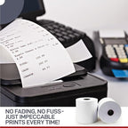 Receipt Paper for Clover Mini and Clover Mobile Thermal Printer - Receipt Paper Rolls Compatible with Clover Mini POS models C200, C300, C301, C302, C305 (10 Rolls)