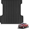 Truck Bed Mat Fit 2015-2026 Ford F150 & Lightning 5.5FT Bed (Not Fit 6.5FT/8FT Bed), TPE All Weather Truck Bed Liner Cargo Liner F150/Lightning Accessories
