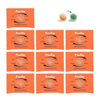 100g x 10 Packs Fonday Rechargeable Silica Gel Desiccant Packets Fast Reactivate Desiccant Bags Moisture Absorbers for Storage Bins, Suitcase, Safe, 3D Filaments, Electronics