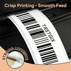 Compatible DYMO 30252 (1-1/8" x 3-1/2") Direct Thermal Address Labels, Replacement for DYMO LabelWriter 450, 4XL, Rollo, Zebra Printers – NOT for 550 & 5XL (24 Rolls / 8400 Labels), TRSTGIX