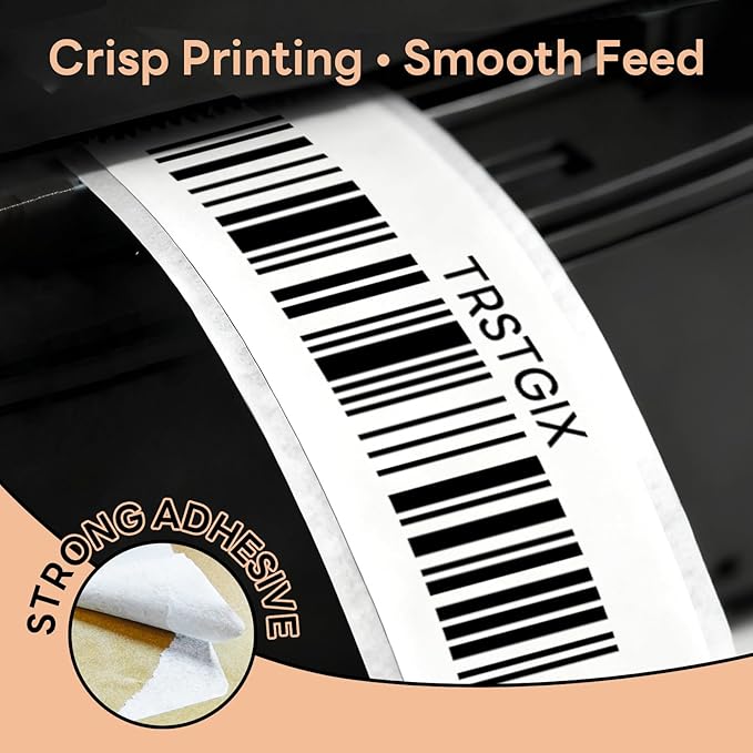 Compatible DYMO 30252 (1-1/8" x 3-1/2") Direct Thermal Address Labels, Replacement for DYMO LabelWriter 450, 4XL, Rollo, Zebra Printers – NOT for 550 & 5XL (24 Rolls / 8400 Labels), TRSTGIX