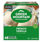 Green Mountain Coffee Roasters French Vanilla Coffee, Keurig Single-Serve K-Cup Pods, Light Roast, 48 Count