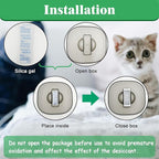 xcivi 12-Pack Pet Food Desiccant Bag, Compatible with Pitpet Smart Automatic Cat Feeder 6-L Reliable Automatic Cat Food Dispenser with Display LCD Screen, Desiccants Keeps Dry Food Fresh