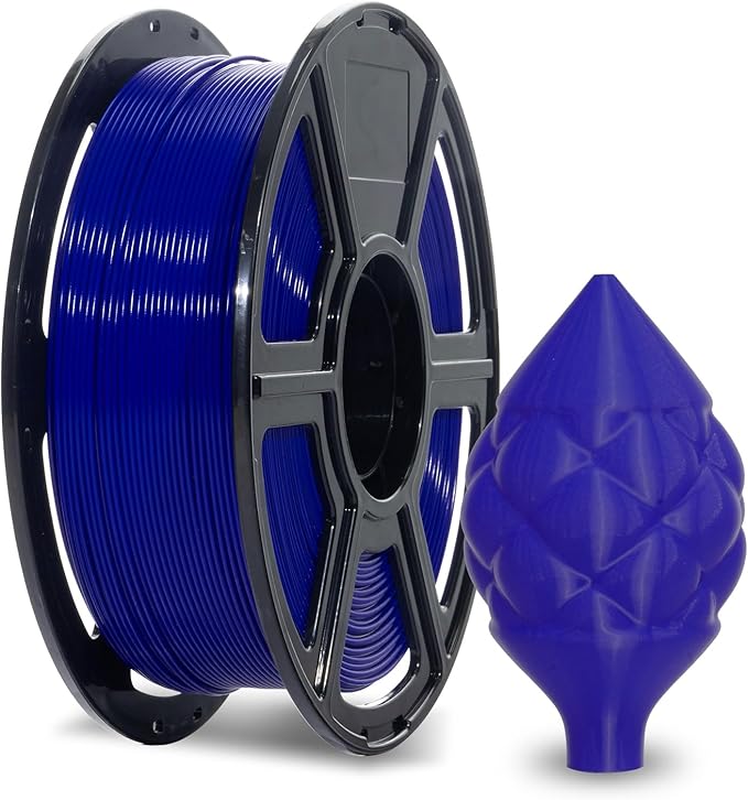 FLASHFORGE ABS Pro Filament 1.75mm Blue, 3D Printer Filament 1kg (2.2lbs) Spool-Dimensional Accuracy +/- 0.02mm, Hot Deformation Below 90℃, Great for Printing Heat-Resistant Functional Parts